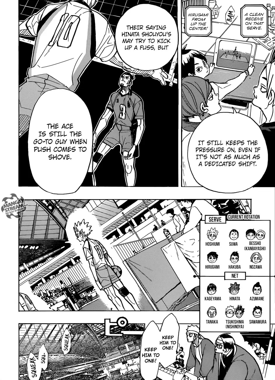 Haikyu!! Chapter 348 page 15 - Chapter 348: The Counter Strategy
