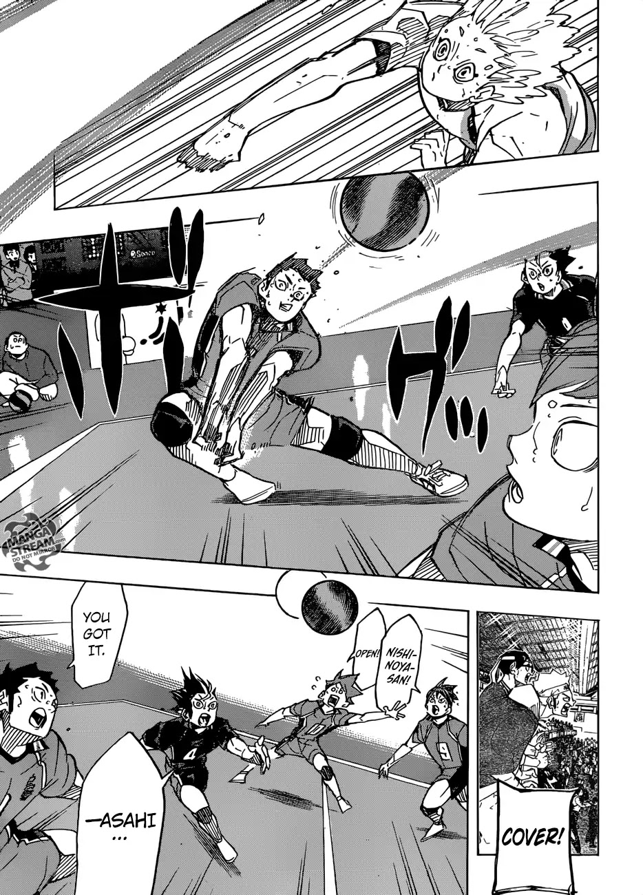 Haikyu!! Chapter 348 page 16 - Chapter 348: The Counter Strategy