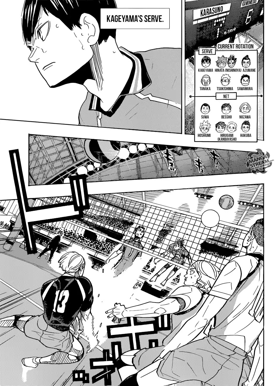 Haikyu!! Chapter 348 page 9 - Chapter 348: The Counter Strategy