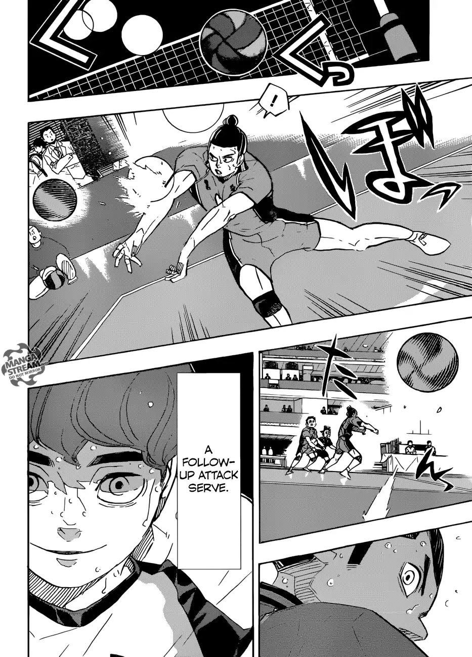 Haikyu!! Chapter 349 page 13 - Chapter 349: Low-Altitude Flight Haruichi Furudate