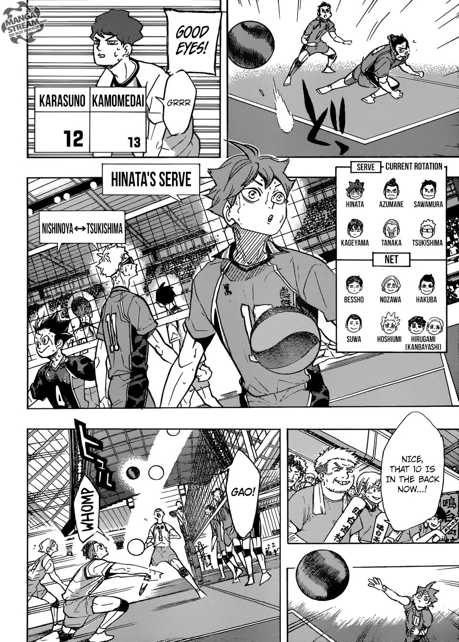 Haikyu!! Chapter 349 page 17 - Chapter 349: Low-Altitude Flight Haruichi Furudate