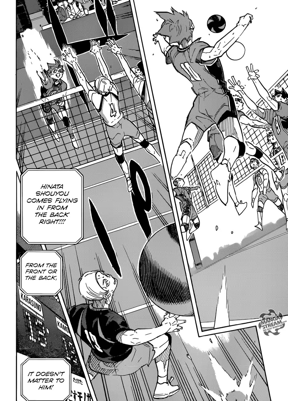 Haikyu!! Chapter 349 page 19 - Chapter 349: Low-Altitude Flight Haruichi Furudate