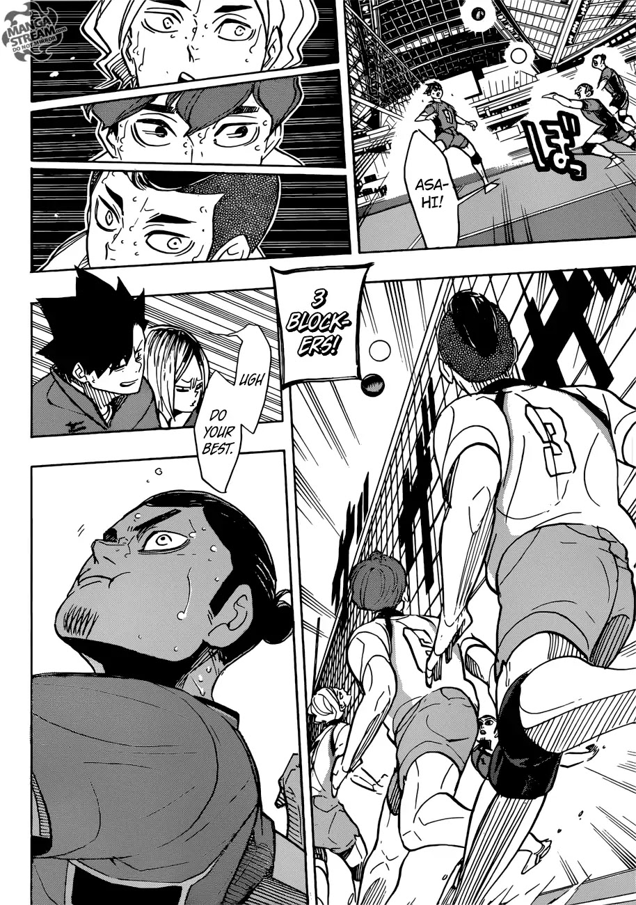 Haikyu!! Chapter 349 page 5 - Chapter 349: Low-Altitude Flight Haruichi Furudate