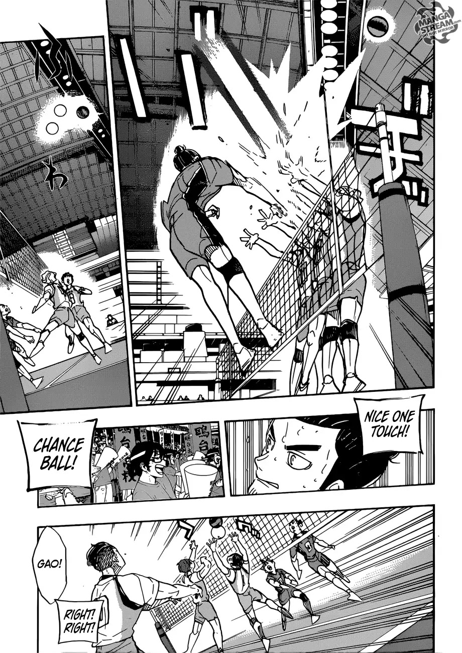 Haikyu!! Chapter 349 page 6 - Chapter 349: Low-Altitude Flight Haruichi Furudate