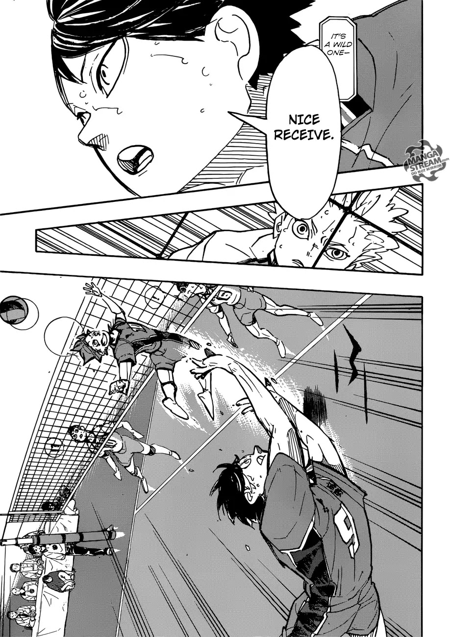 Haikyu!! Chapter 349 page 8 - Chapter 349: Low-Altitude Flight Haruichi Furudate