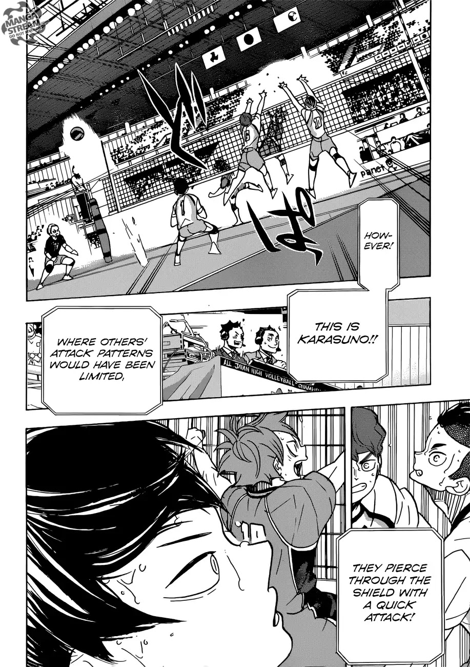 Haikyu!! Chapter 349 page 9 - Chapter 349: Low-Altitude Flight Haruichi Furudate