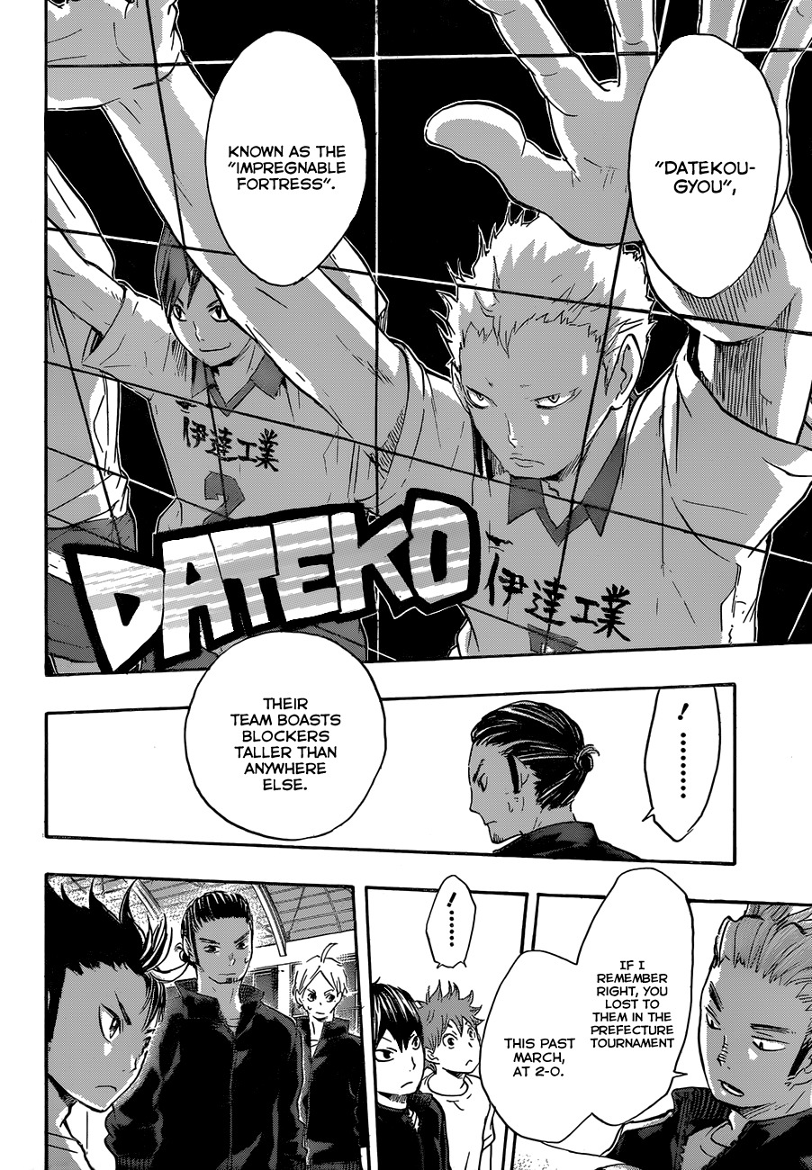 Haikyu!! Chapter 35 page 10 - Chapter 35: Formidable Opponents