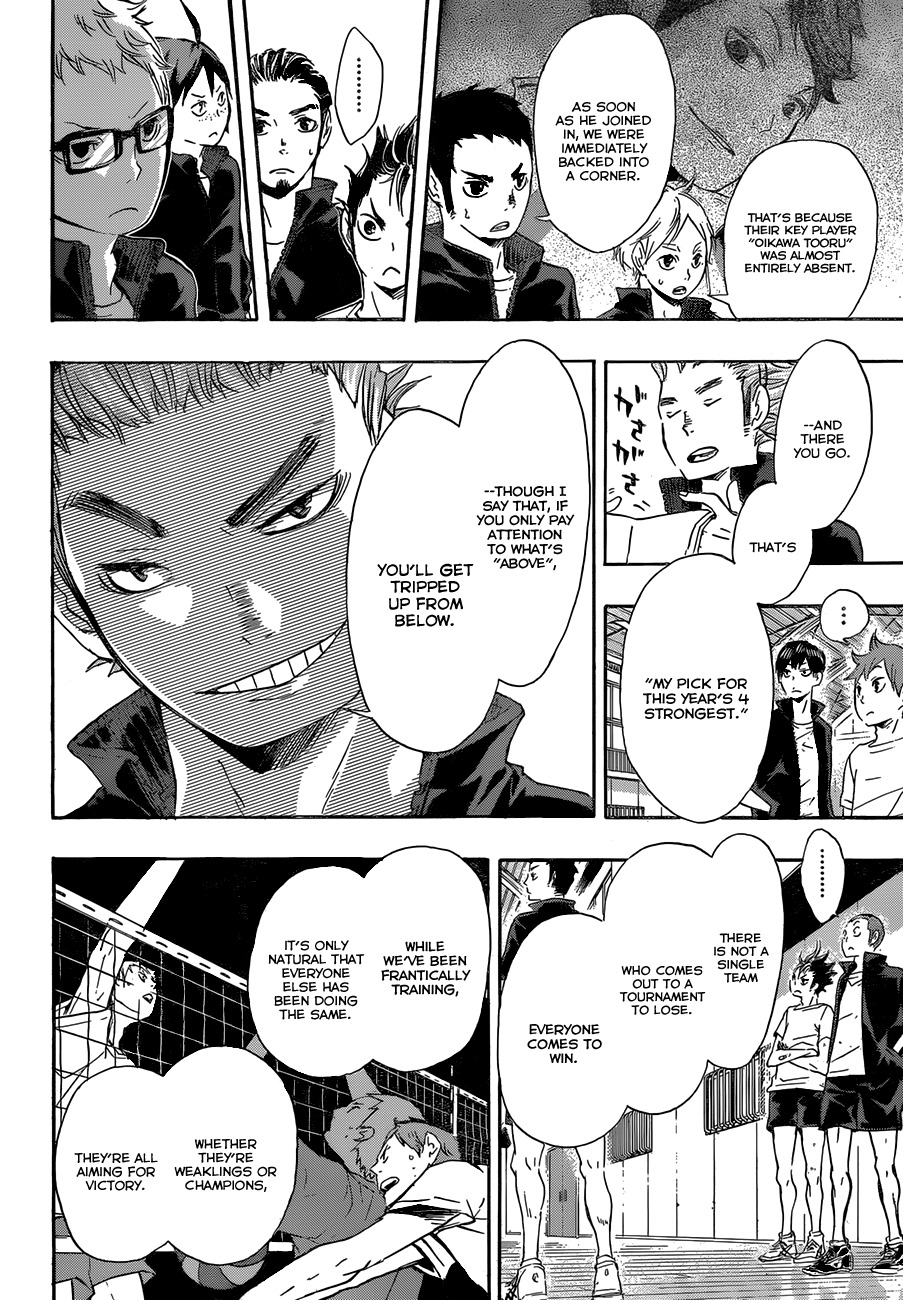 Haikyu!! Chapter 35 page 14 - Chapter 35: Formidable Opponents