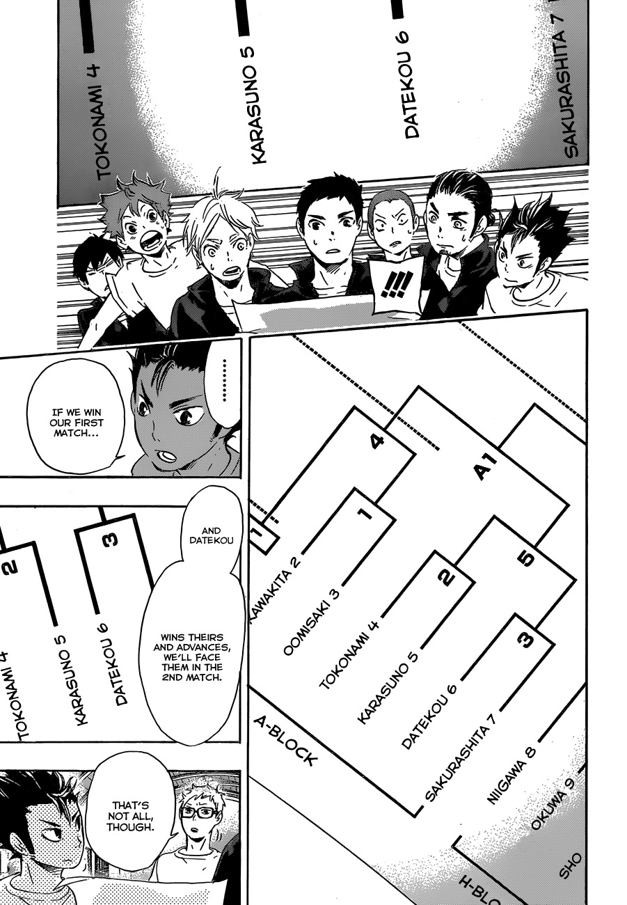 Haikyu!! Chapter 35 page 17 - Chapter 35: Formidable Opponents