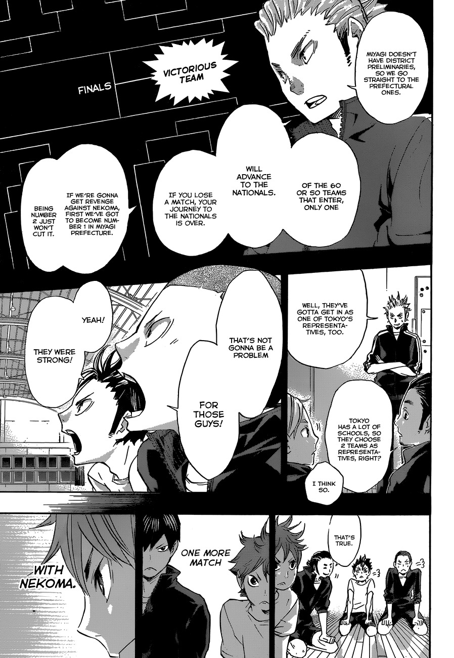 Haikyu!! Chapter 35 page 5 - Chapter 35: Formidable Opponents