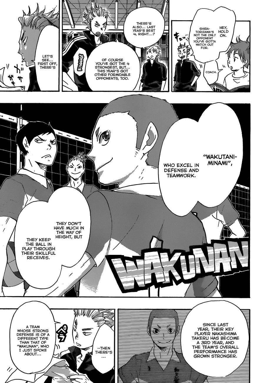 Haikyu!! Chapter 35 page 9 - Chapter 35: Formidable Opponents