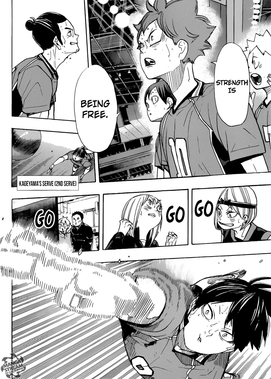 Haikyu!! Chapter 350 page 13 - Chapter 350: Freedom and Constraint