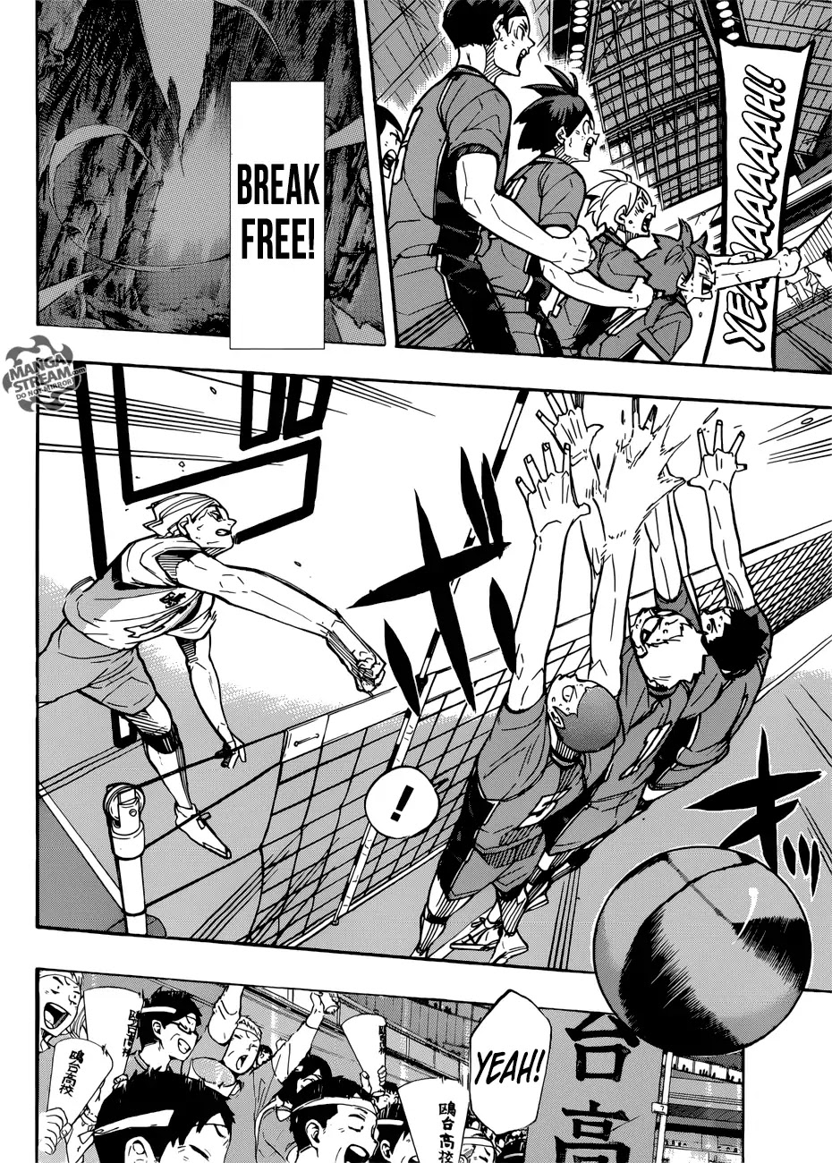 Haikyu!! Chapter 350 page 15 - Chapter 350: Freedom and Constraint