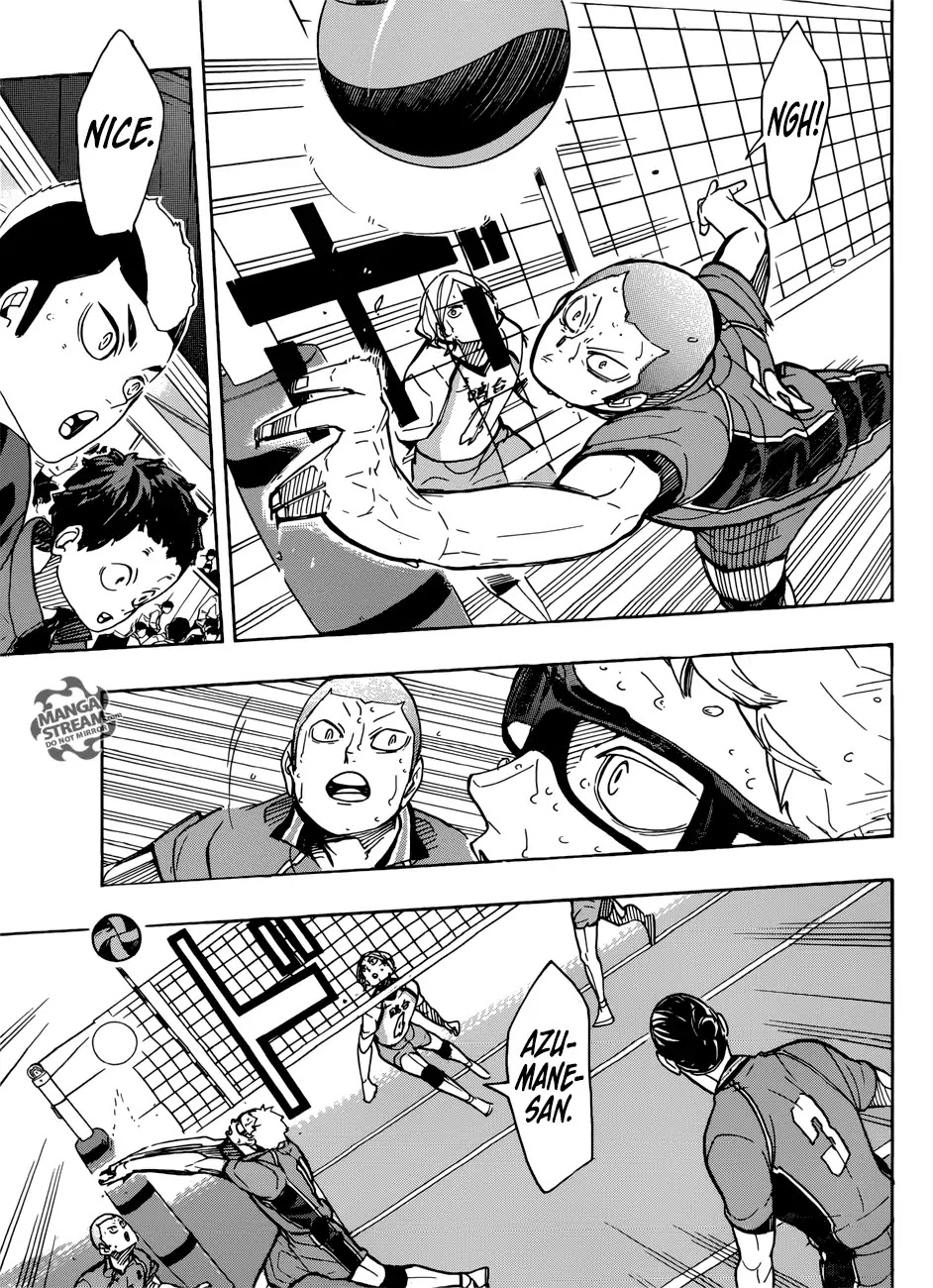 Haikyu!! Chapter 350 page 16 - Chapter 350: Freedom and Constraint