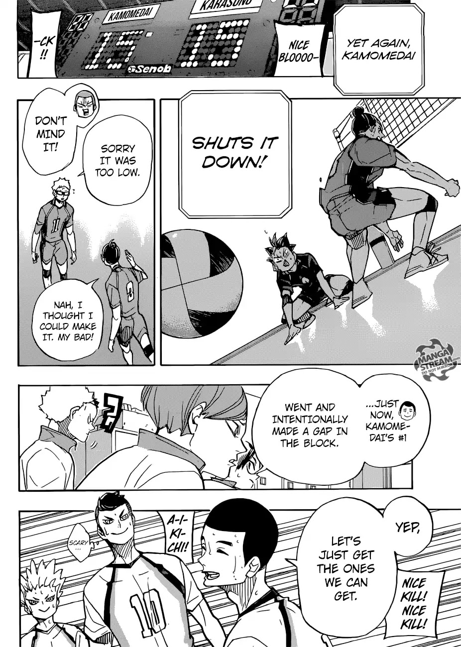 Haikyu!! Chapter 350 page 18 - Chapter 350: Freedom and Constraint