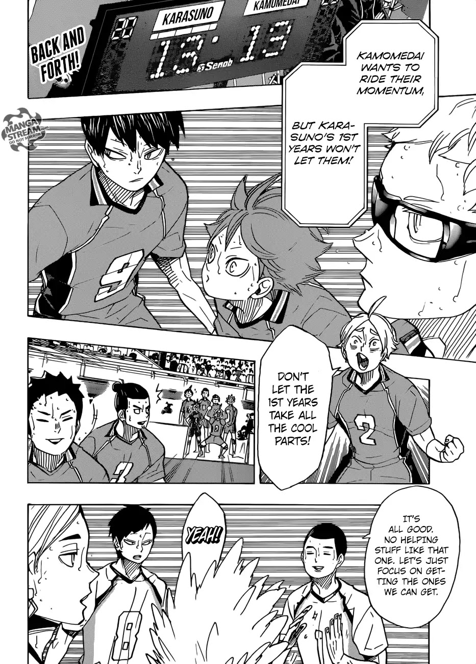 Haikyu!! Chapter 350 page 3 - Chapter 350: Freedom and Constraint
