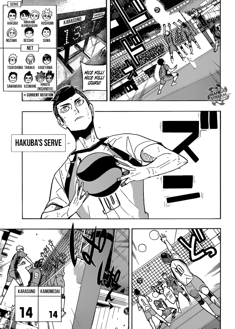 Haikyu!! Chapter 350 page 4 - Chapter 350: Freedom and Constraint
