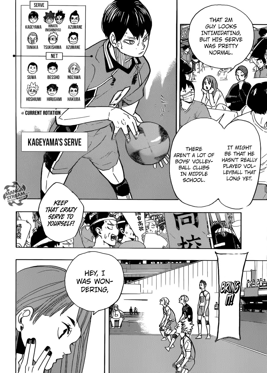 Haikyu!! Chapter 350 page 5 - Chapter 350: Freedom and Constraint