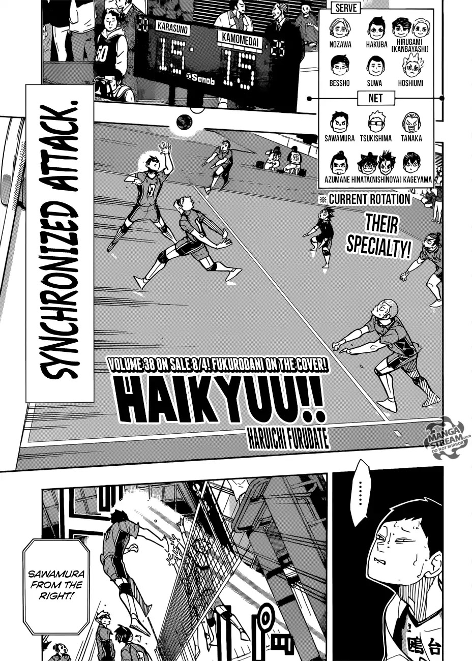 Haikyu!! Chapter 351 page 1 - Chapter 351: Agile