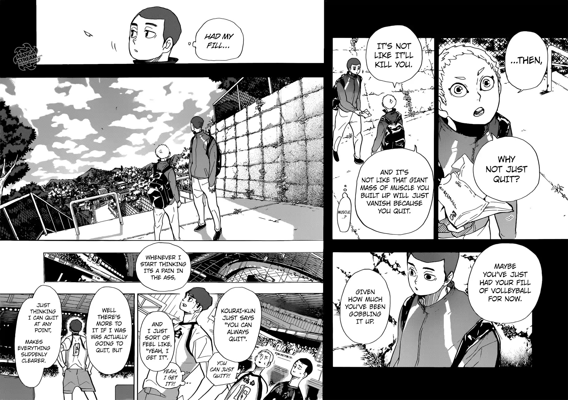Haikyu!! Chapter 351 page 13 - Chapter 351: Agile