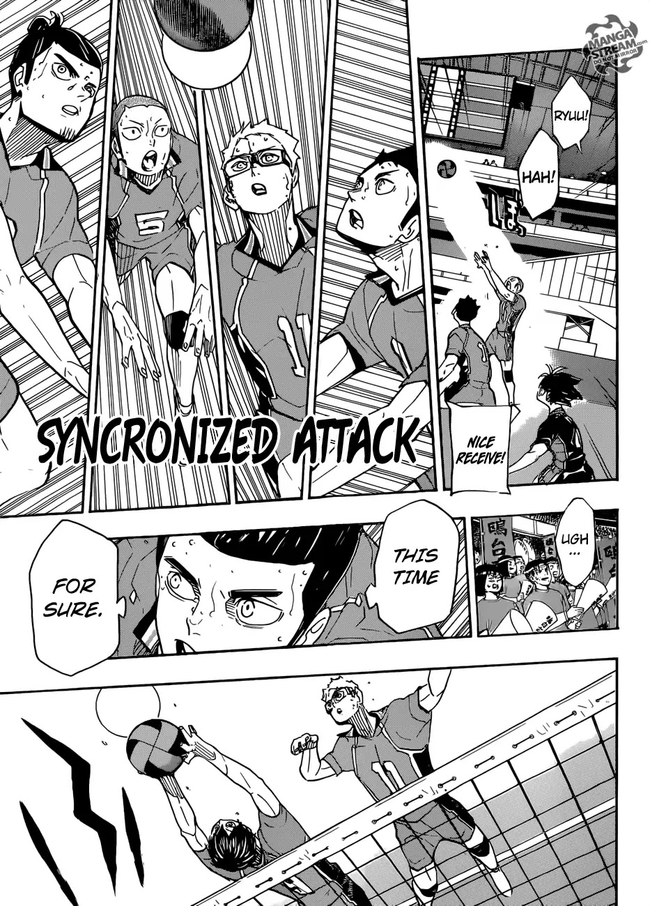 Haikyu!! Chapter 351 page 15 - Chapter 351: Agile