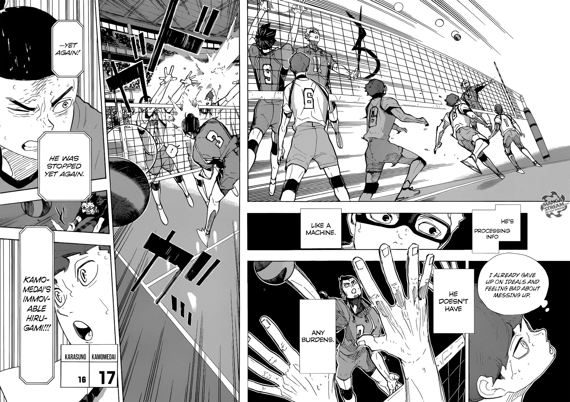 Haikyu!! Chapter 351 page 16 - Chapter 351: Agile