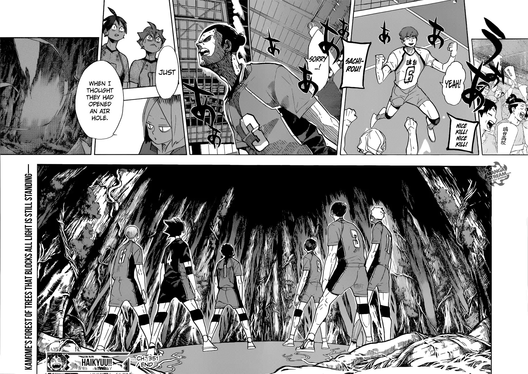 Haikyu!! Chapter 351 page 17 - Chapter 351: Agile