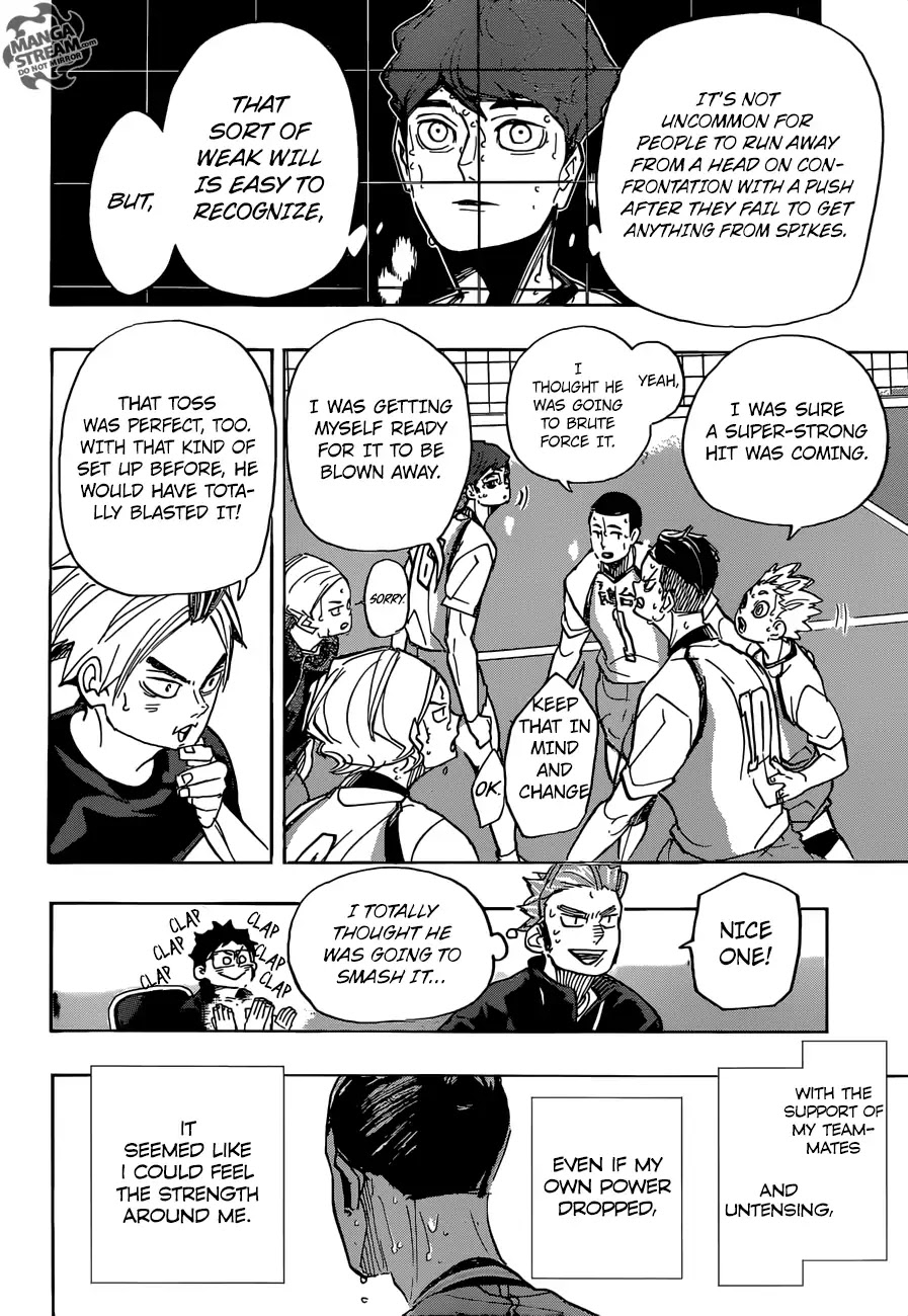 Haikyu!! Chapter 353 page 15 - Chapter 353: A Silent Awakening