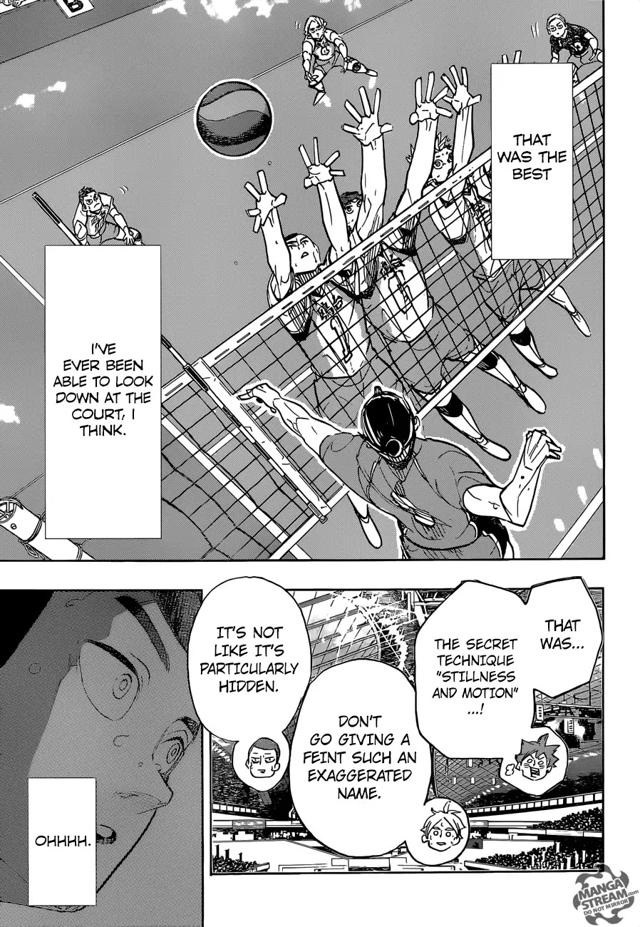 Haikyu!! Chapter 353 page 16 - Chapter 353: A Silent Awakening