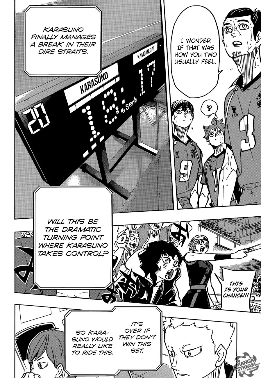 Haikyu!! Chapter 353 page 17 - Chapter 353: A Silent Awakening
