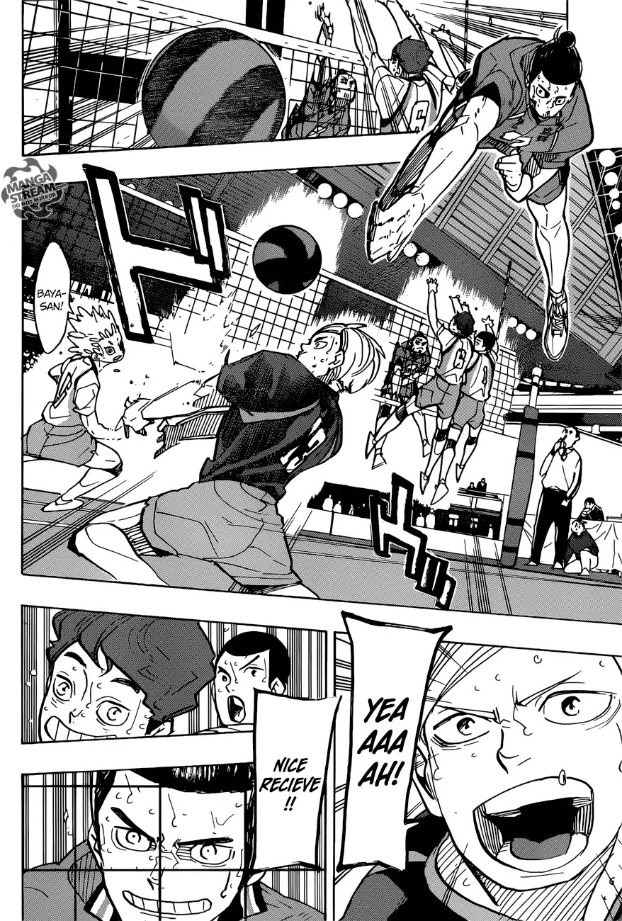 Haikyu!! Chapter 354 page 10 - Chapter 354: Doing My Best For My Teammates