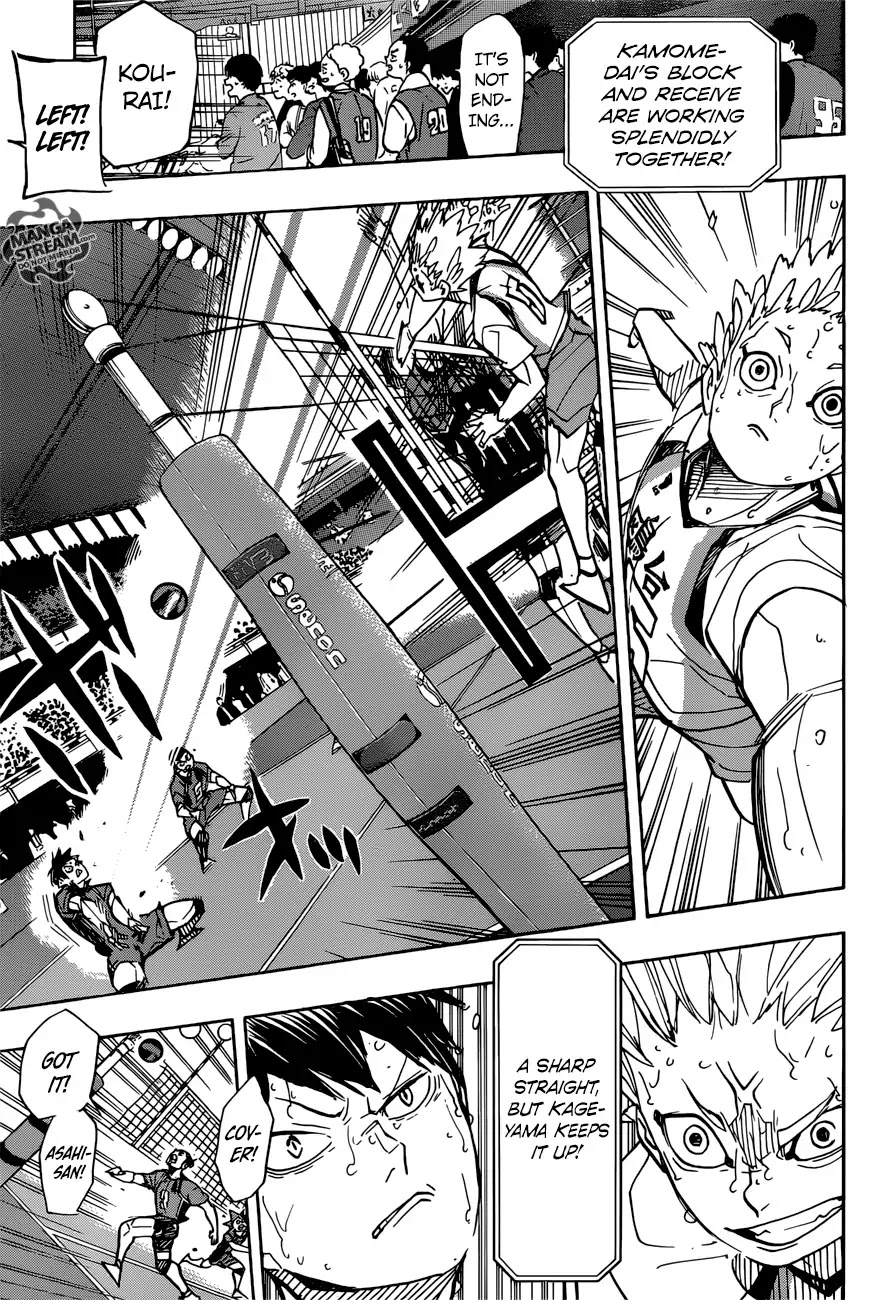 Haikyu!! Chapter 354 page 11 - Chapter 354: Doing My Best For My Teammates