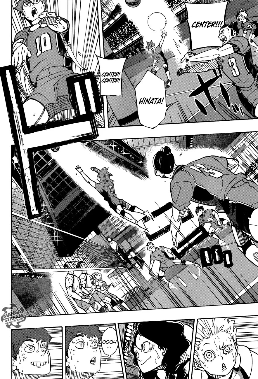 Haikyu!! Chapter 354 page 12 - Chapter 354: Doing My Best For My Teammates