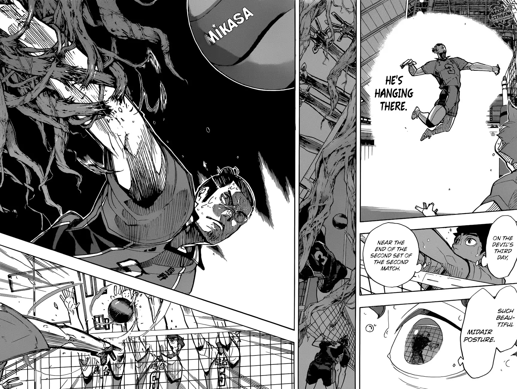 Haikyu!! Chapter 354 page 17 - Chapter 354: Doing My Best For My Teammates