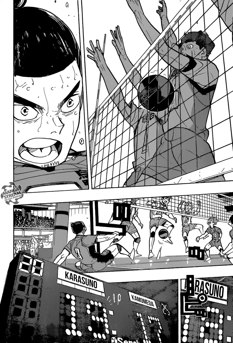 Haikyu!! Chapter 354 page 18 - Chapter 354: Doing My Best For My Teammates