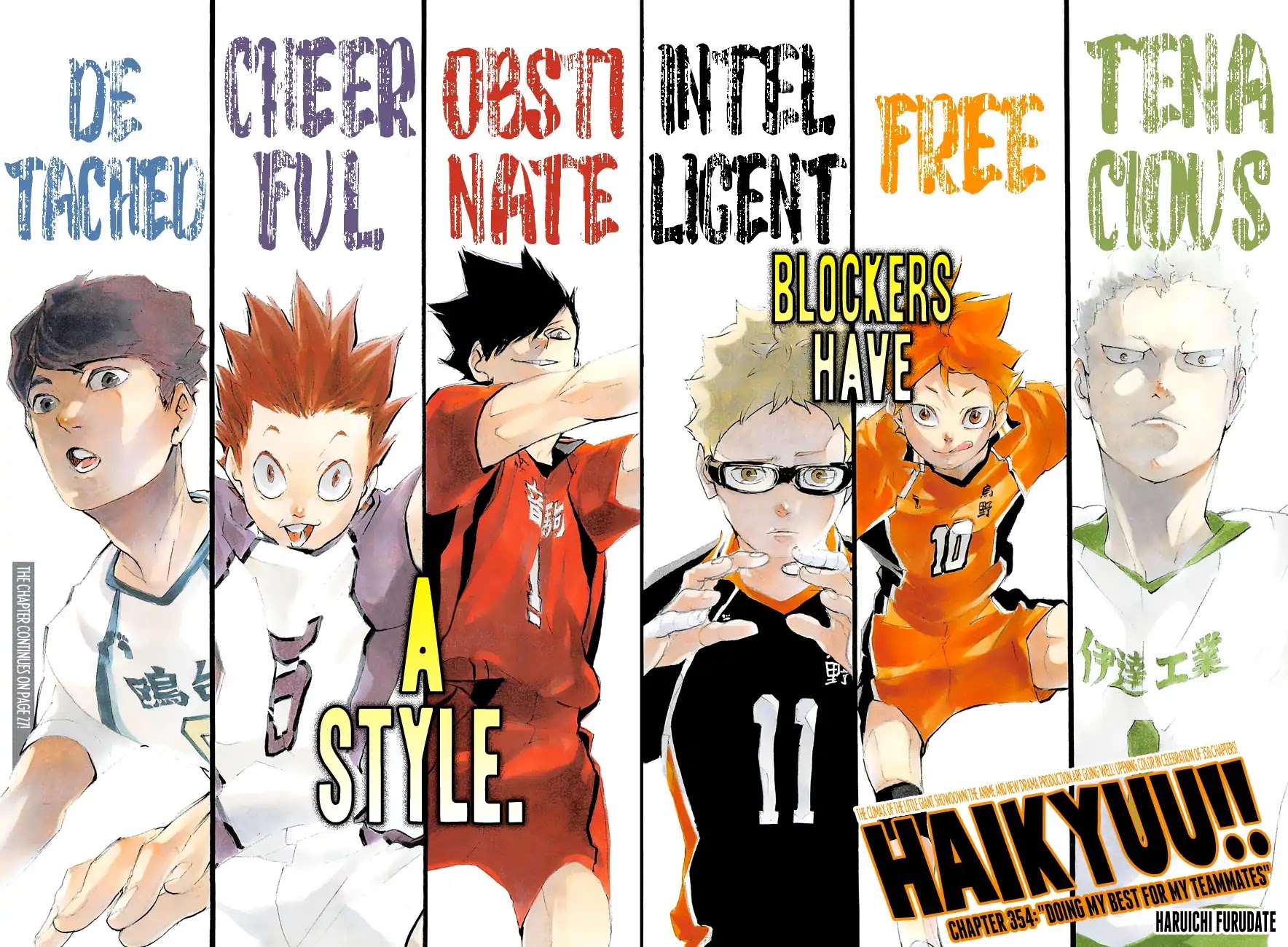 Haikyu!! Chapter 354 page 4 - Chapter 354: Doing My Best For My Teammates