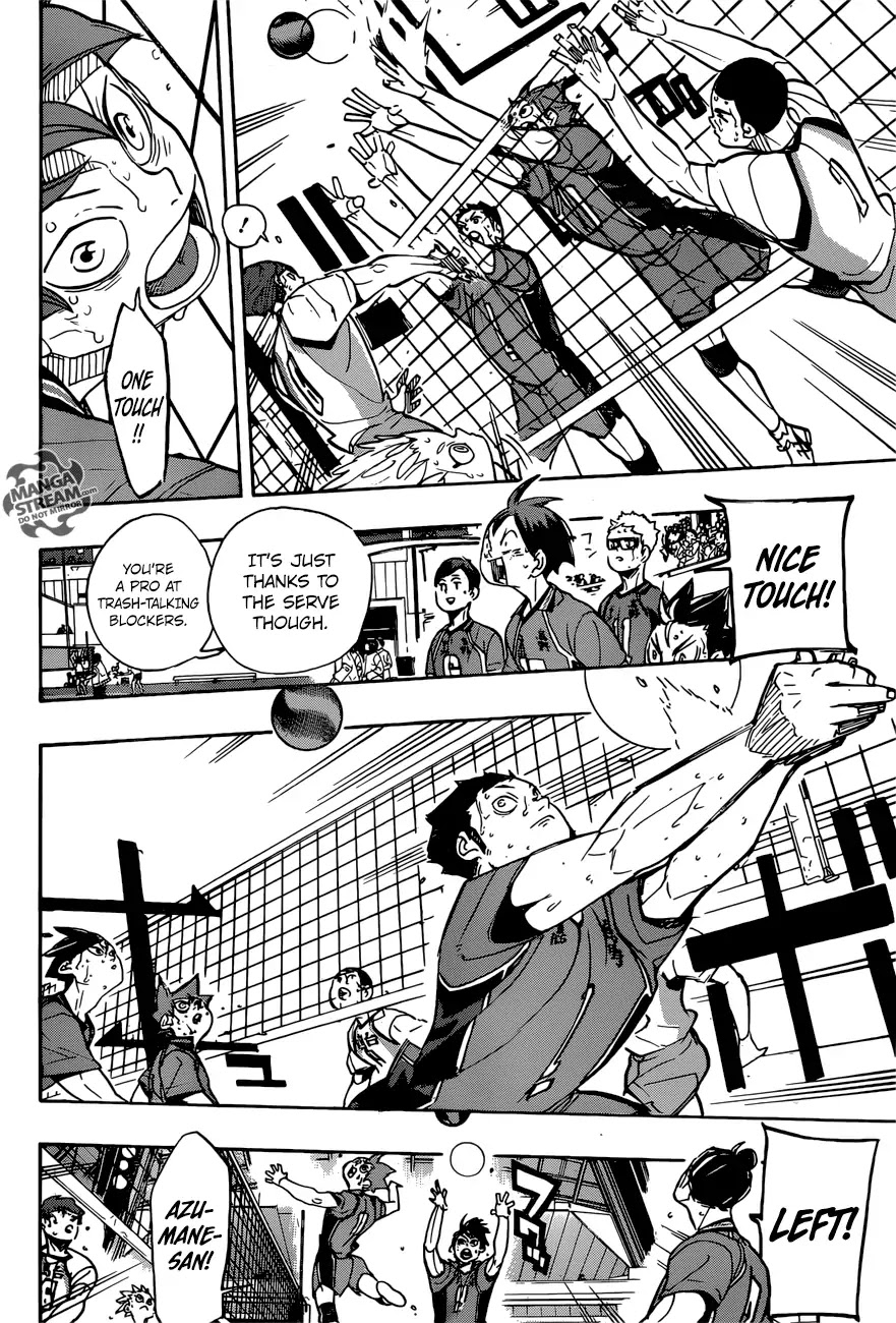 Haikyu!! Chapter 354 page 6 - Chapter 354: Doing My Best For My Teammates