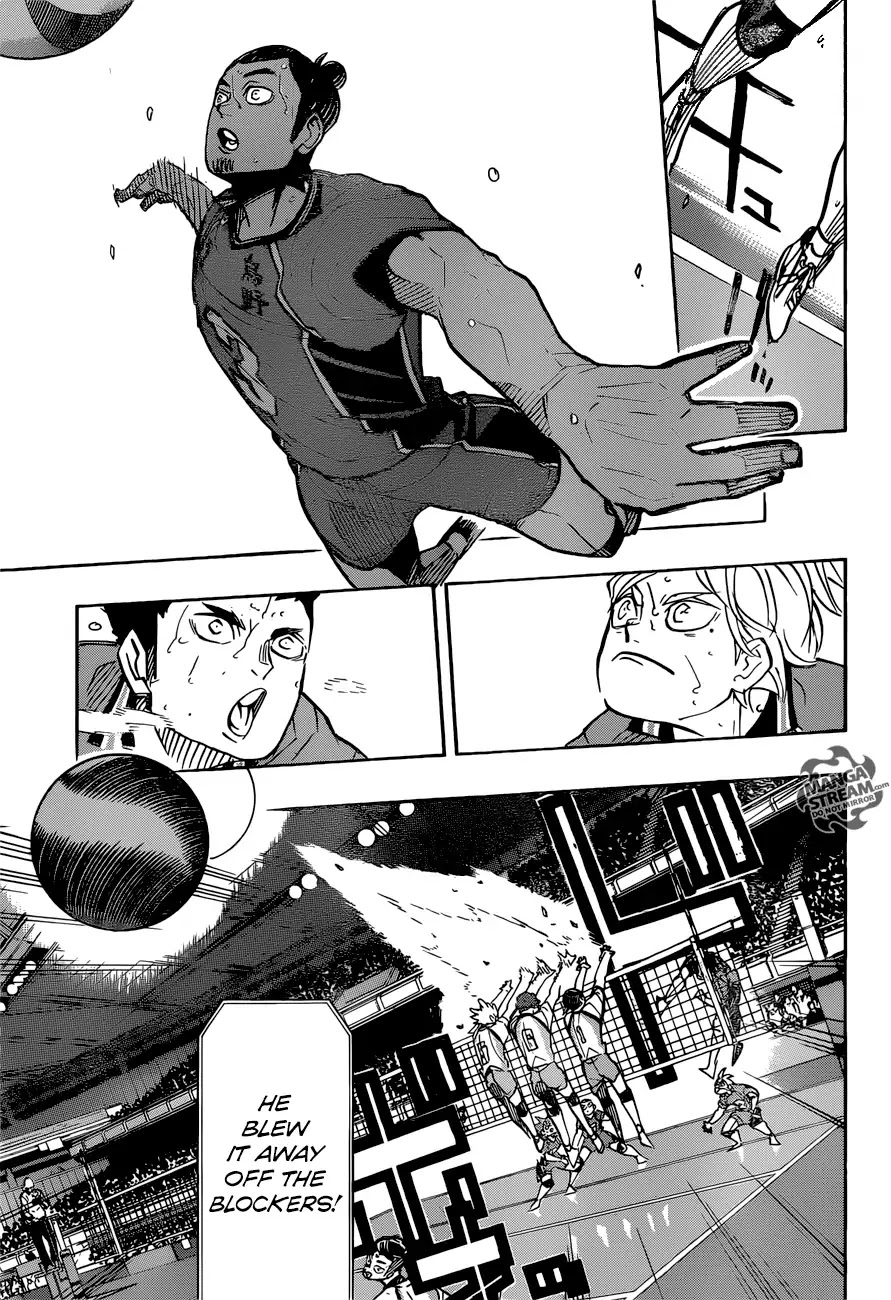 Haikyu!! Chapter 354 page 7 - Chapter 354: Doing My Best For My Teammates