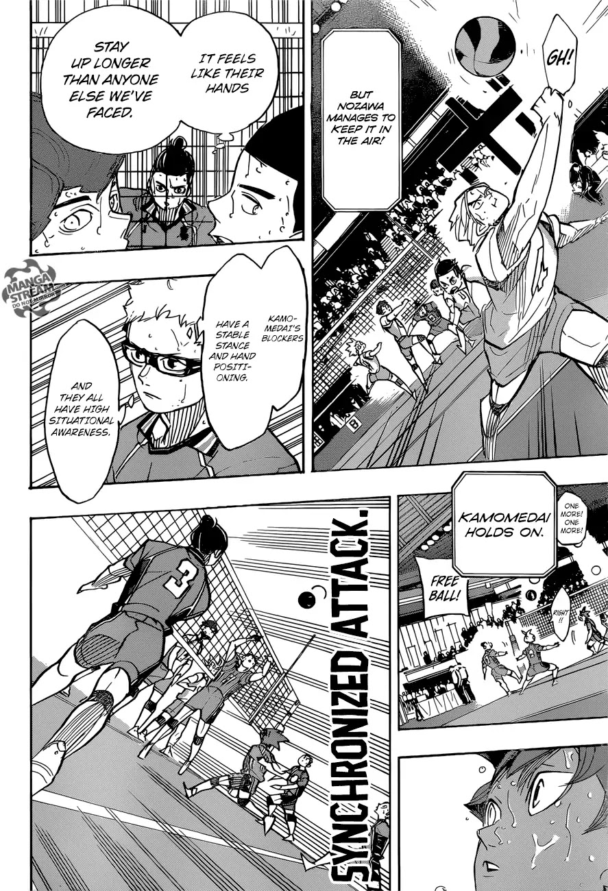 Haikyu!! Chapter 354 page 8 - Chapter 354: Doing My Best For My Teammates