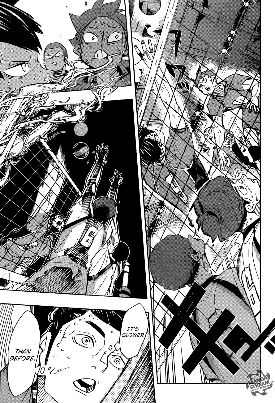 Haikyu!! Chapter 354 page 9 - Chapter 354: Doing My Best For My Teammates