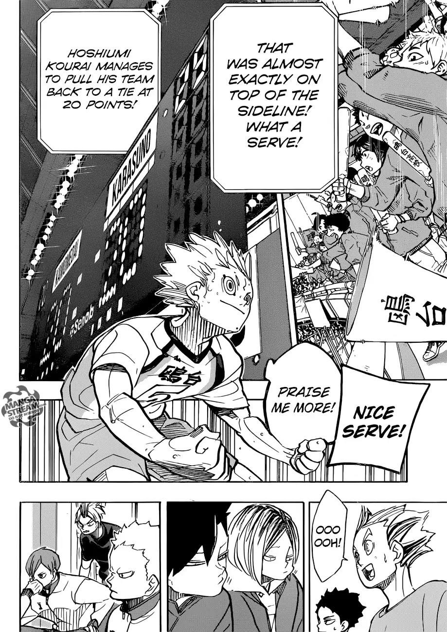 Haikyu!! Chapter 355 page 12 - Chapter 355: Another Go