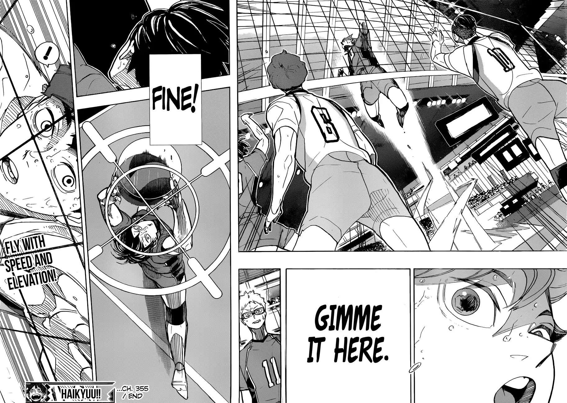 Haikyu!! Chapter 355 page 17 - Chapter 355: Another Go