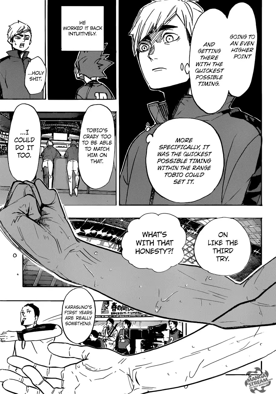 Haikyu!! Chapter 356 page 7 - Chapter 356: Resilient Thoughts