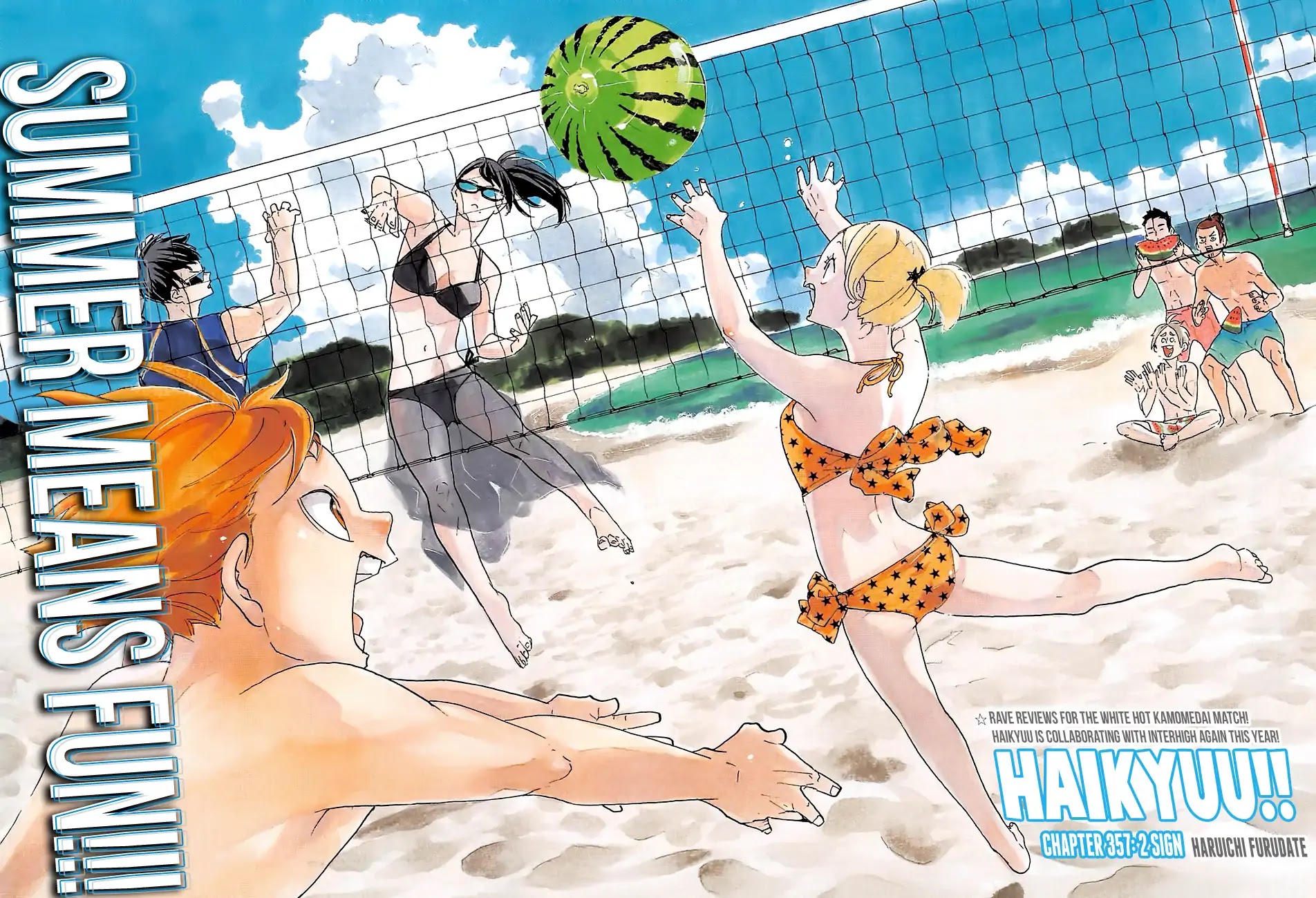 Haikyu!! Chapter 357 page 1 - Chapter 357: 2 Sign