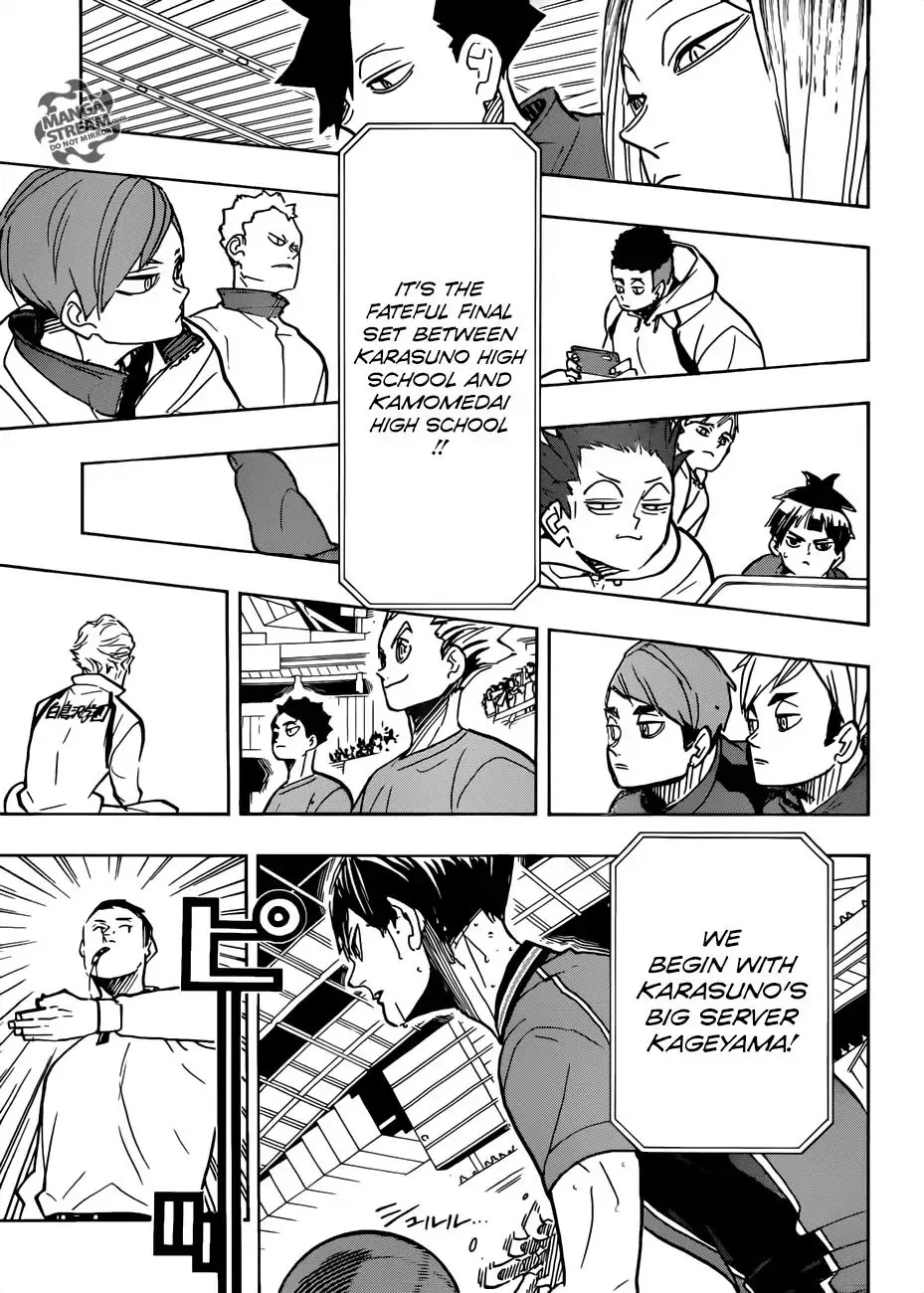 Haikyu!! Chapter 358 page 12 - Chapter 358: Sea Gulls