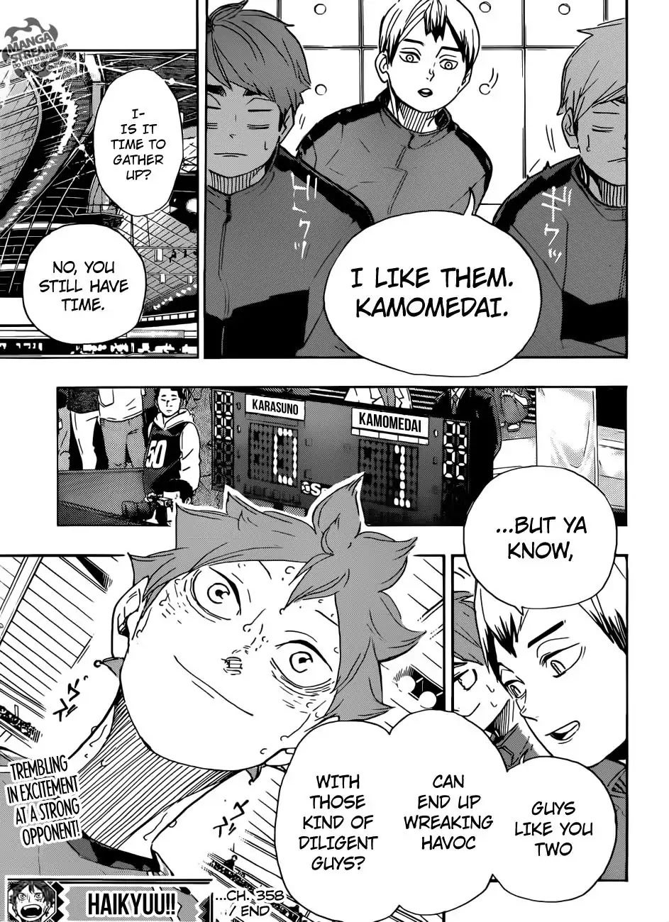 Haikyu!! Chapter 358 page 18 - Chapter 358: Sea Gulls
