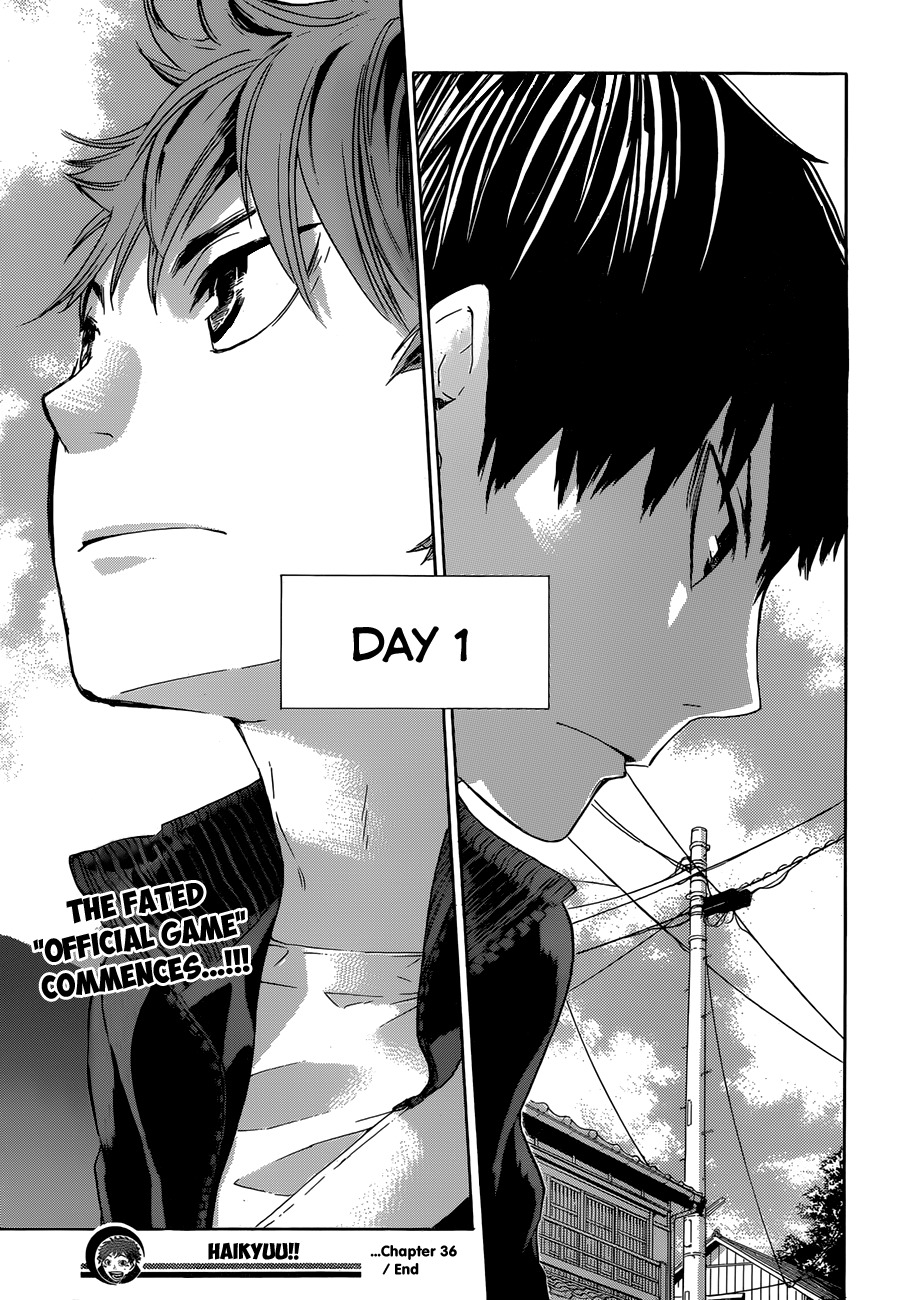 Haikyu!! Chapter 36 page 19 - Chapter 36: Ready to Fly