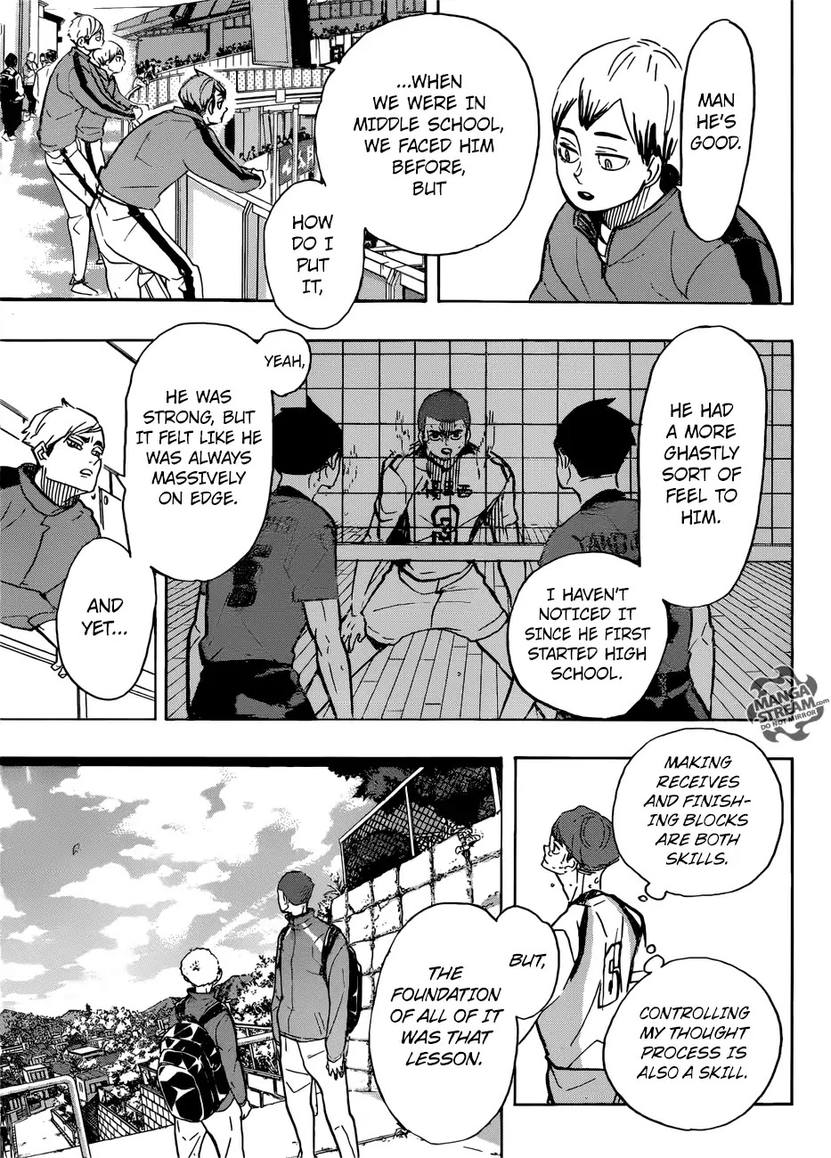 Haikyu!! Chapter 360 page 14 - Chapter 360: Lesson