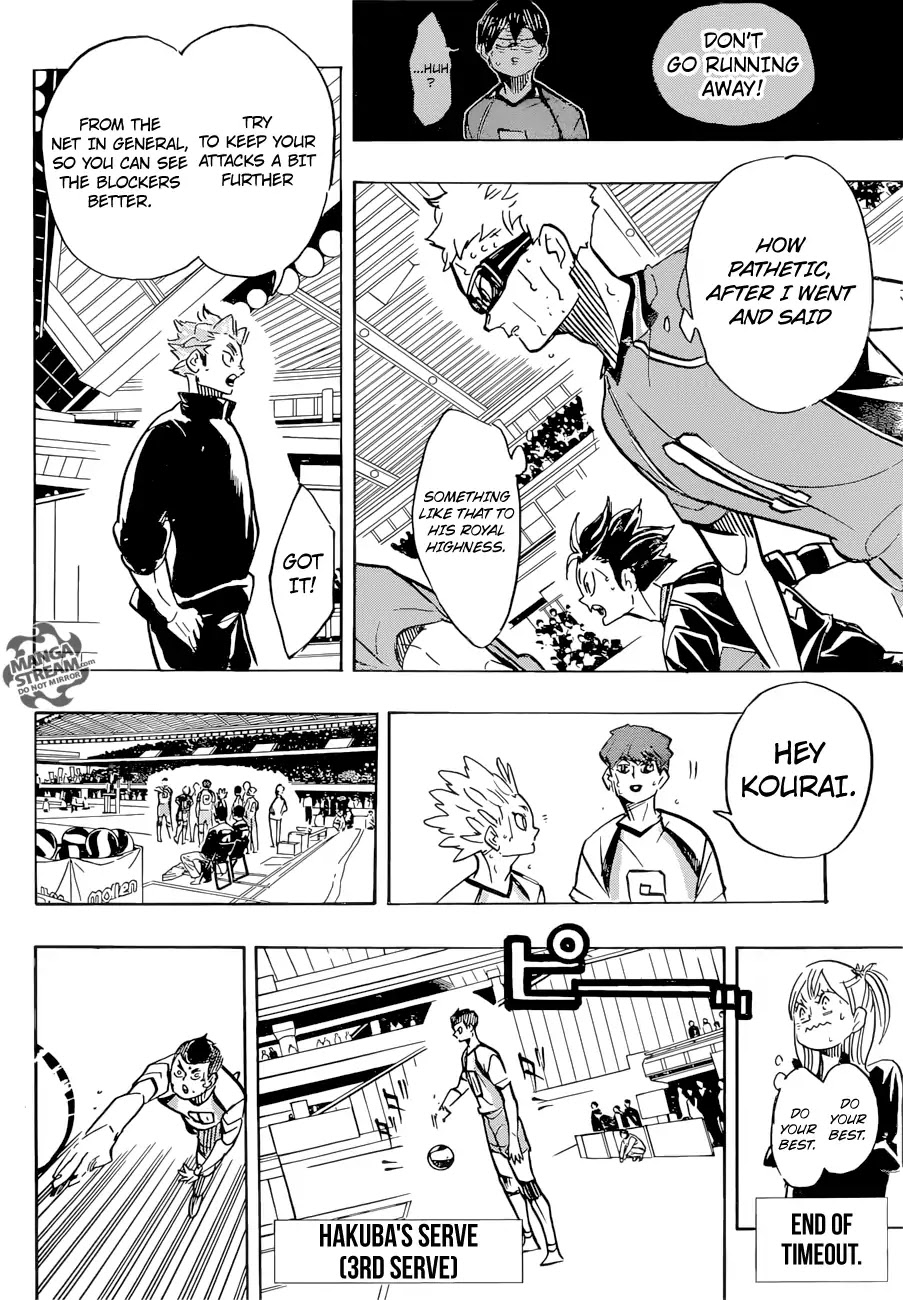 Haikyu!! Chapter 360 page 3 - Chapter 360: Lesson