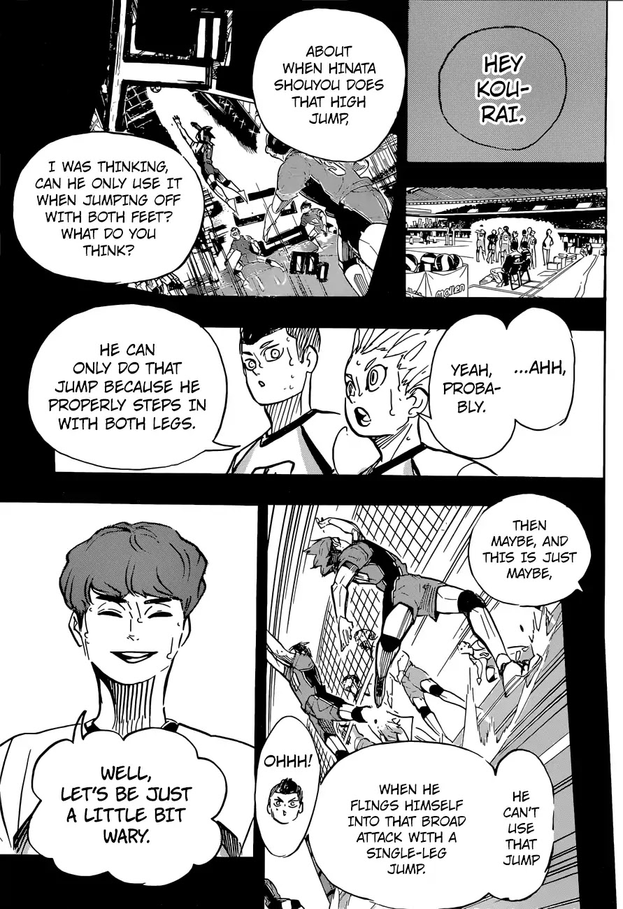 Haikyu!! Chapter 360 page 8 - Chapter 360: Lesson